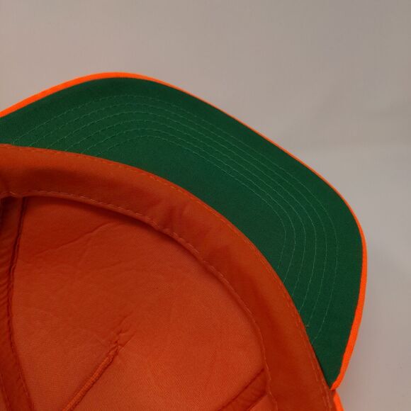 Boise Idaho Helicopters Inc Snapback Hat Orange OSFA Adjustable YR Headwear - Picture 7 of 8